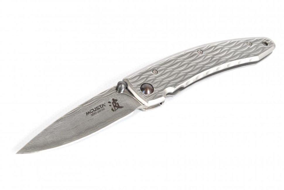 Нож Mcusta Nami Small Damascus Blade скл. клинок 6.3 см стал - фото 1