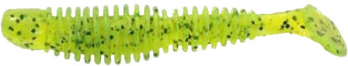 МП Силиконовая приманка REINS BUBBRING SHAD 3" Цв. 419-Chart Pepper, 8 шт. пач. - фото 1