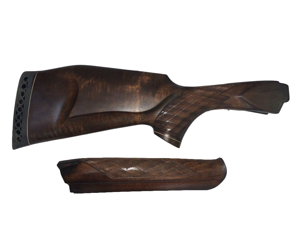 Приклад+цевье Левша ТОЗ-34 Е Монте-Карло люкс левша орех - фото 1