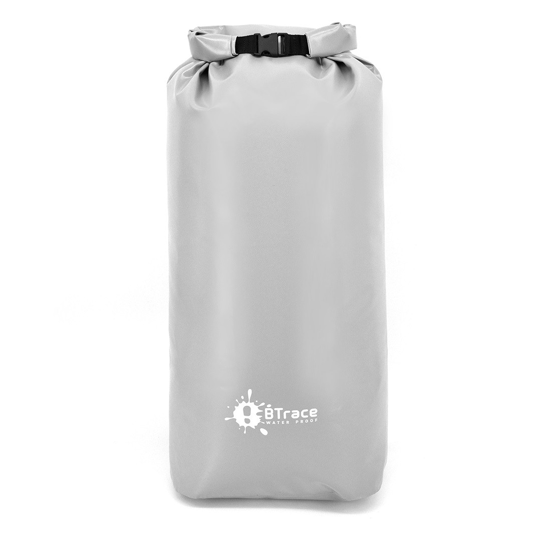 Гермомешок BTrace DryBag 80л с лямками серый - фото 1