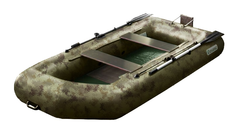 Лодка Boat Master Феникс 280Т надувная камуфляж-пиксель - фото 1