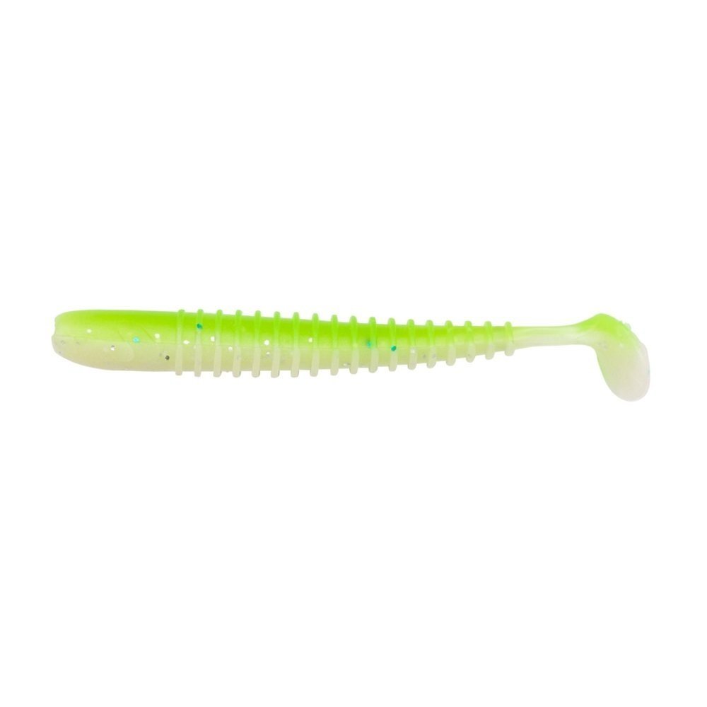 Приманка Berkley URBN T-Tail Soft Glow in the Dark 6,5см - фото 1