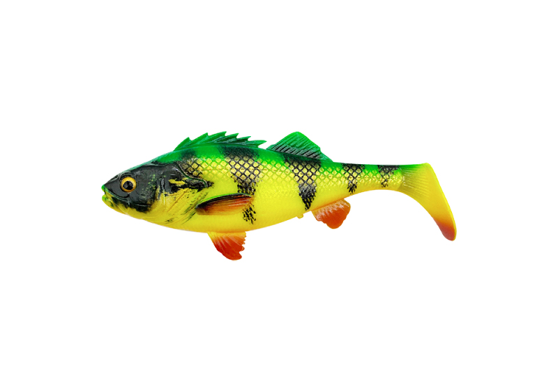 Приманка Savage Gear 4D Perch Shad 17.5см 68гр Firetiger Bulk 1/9 - фото 1