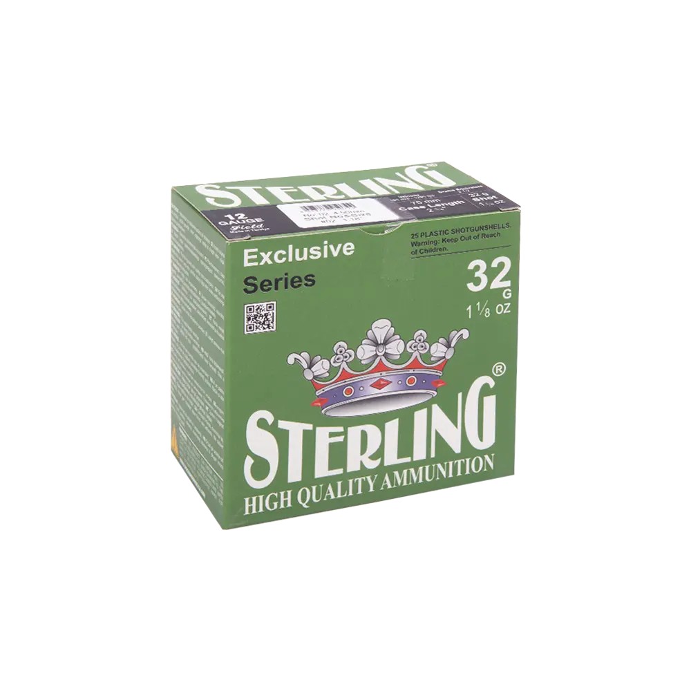 МП Патрон STERLING 12/70 № 02(00) 32 гр. (пачка 25 шт.) - фото 1