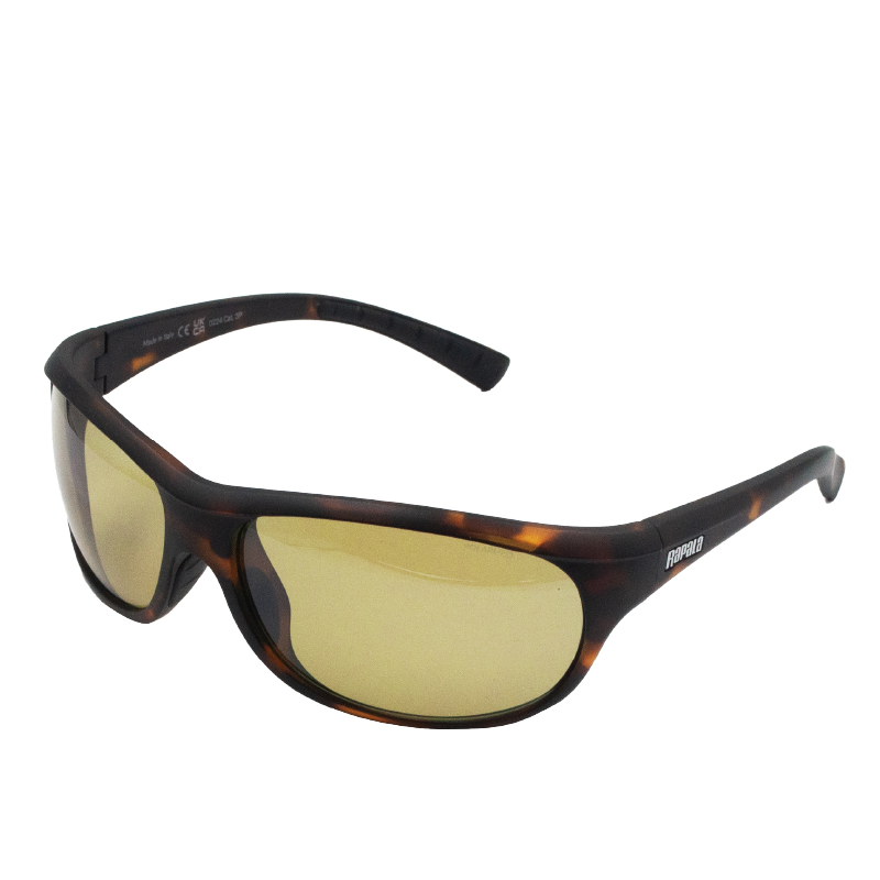 Очки Rapala Precision Luzia Brown Havana Yellow Silver Mirror - фото 1