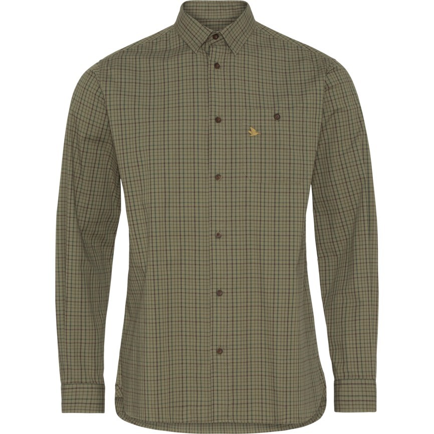 Рубашка Seeland Keeper Pine green check  - фото 1