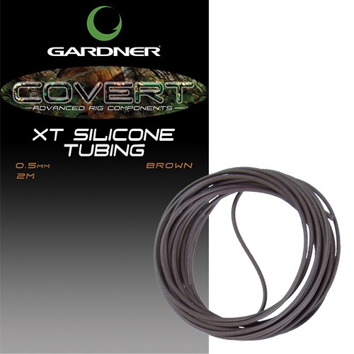 Трубка-противозакручиватель Gardner Covert XT silicon tubing 2м brown - фото 1