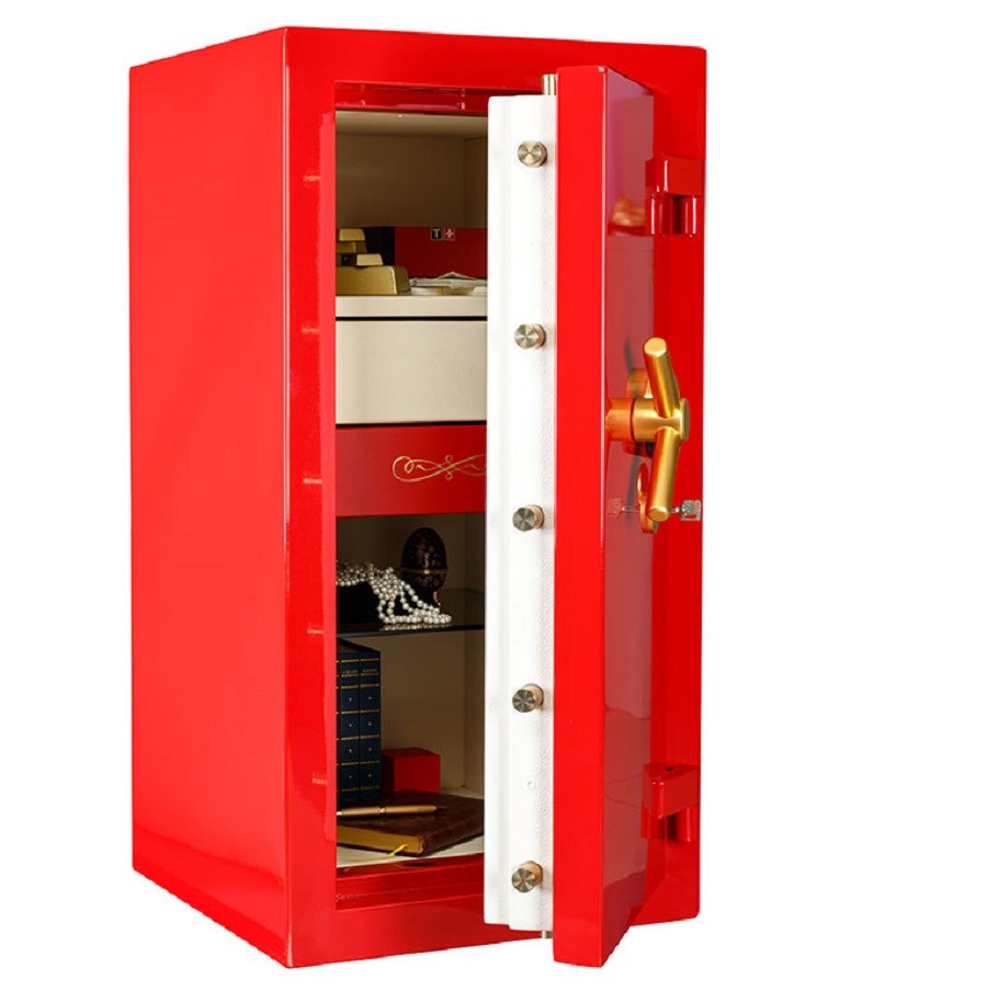 Сейф Промет Gold Рубеж 1368.EL красный - фото 1