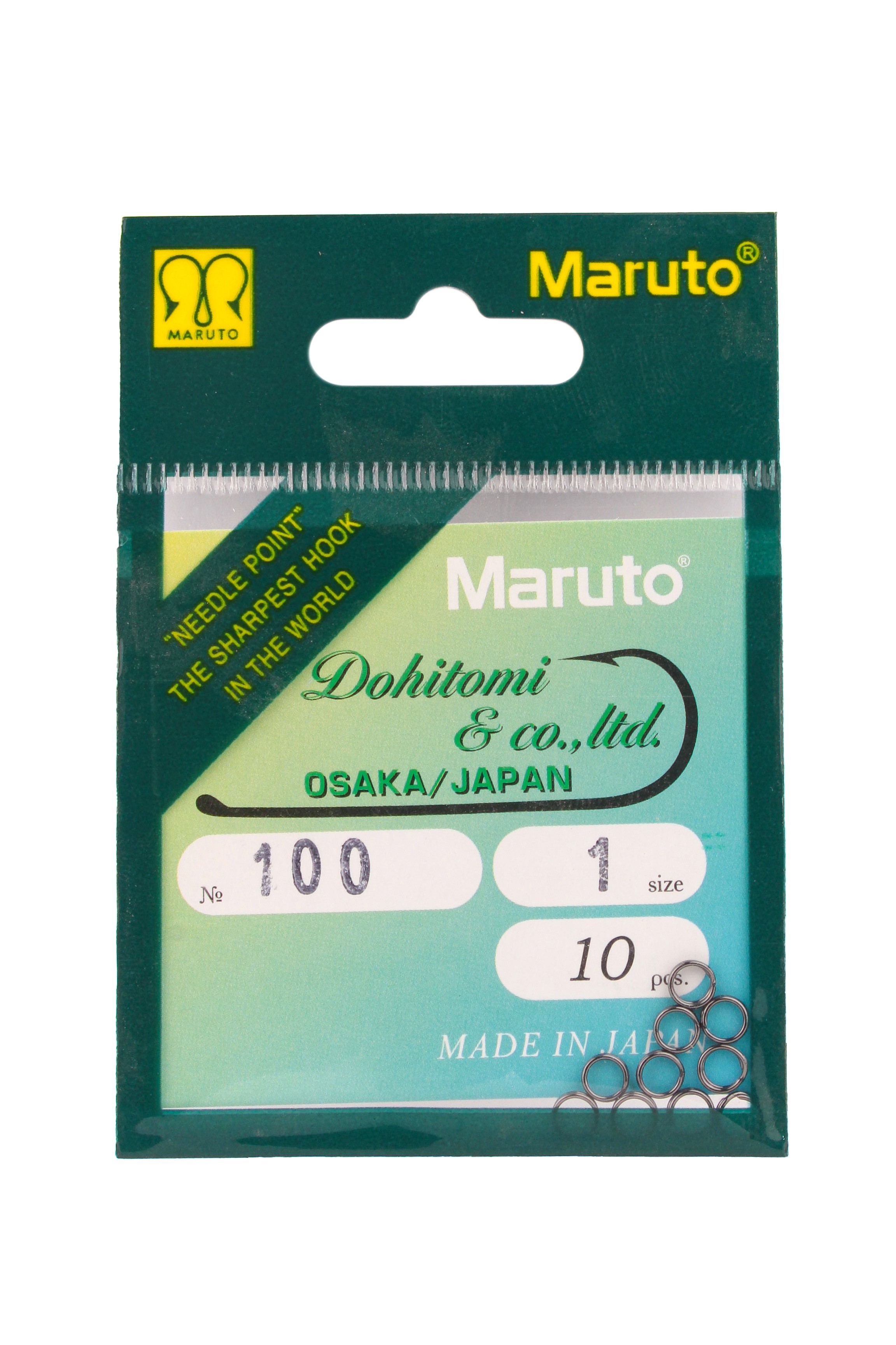 Кольцо Maruto 100 BN №1 10шт