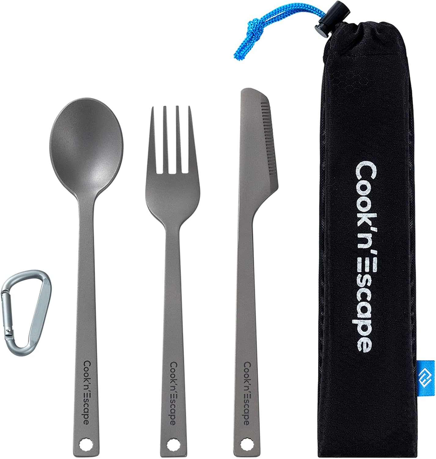 Набор стол приборов Cook'N'Escape Titanium Cutlery 3 персоны - фото 1