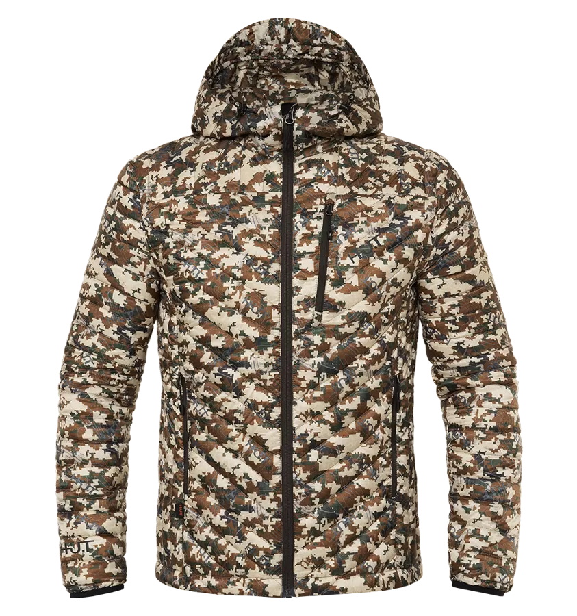 Куртка H.U.T. Taibola пуховая пакуемая камуфляж Trailblazer - фото 1