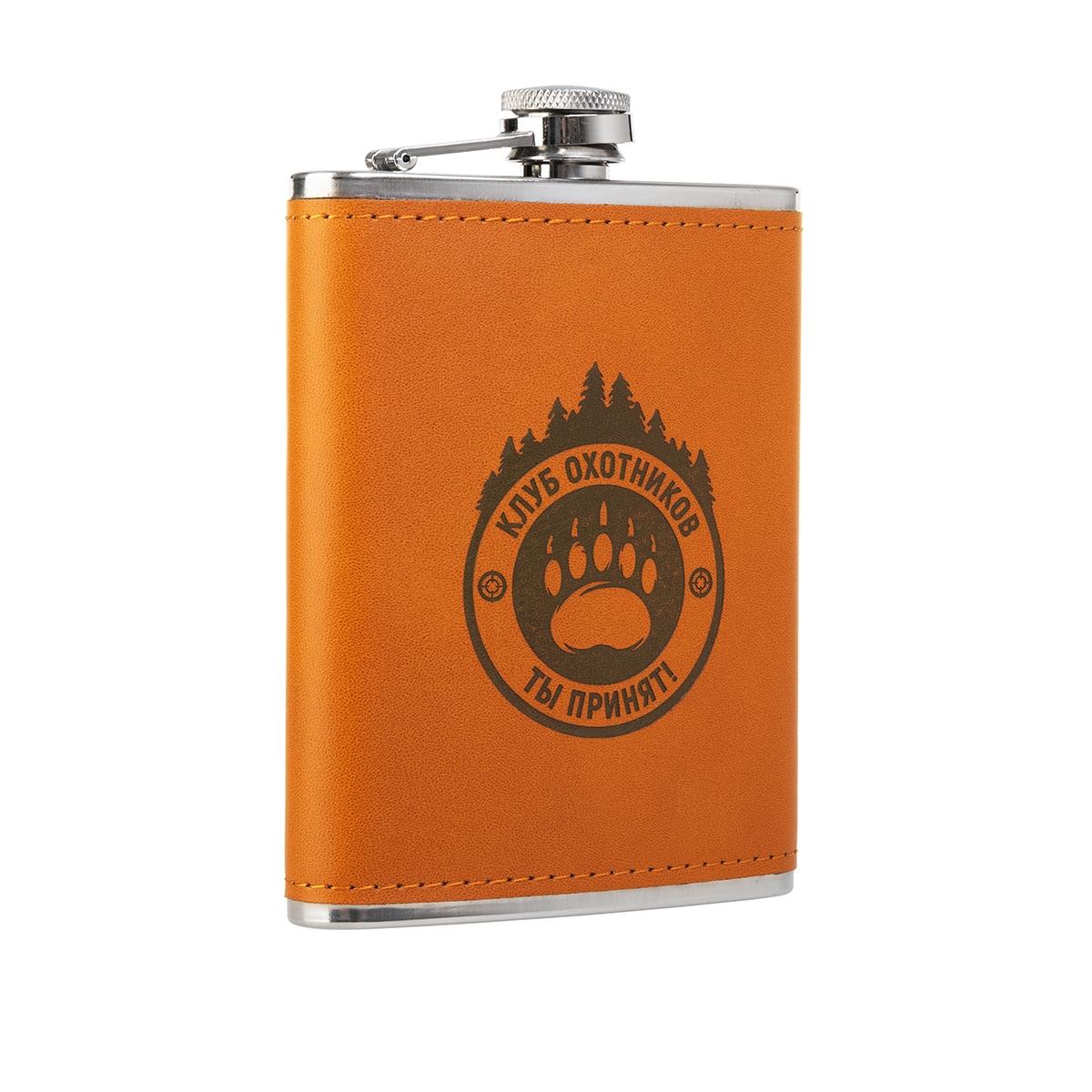 МП Фляжка Клуб охотников 240 мл (BP-8) Hip Flask - фото 1