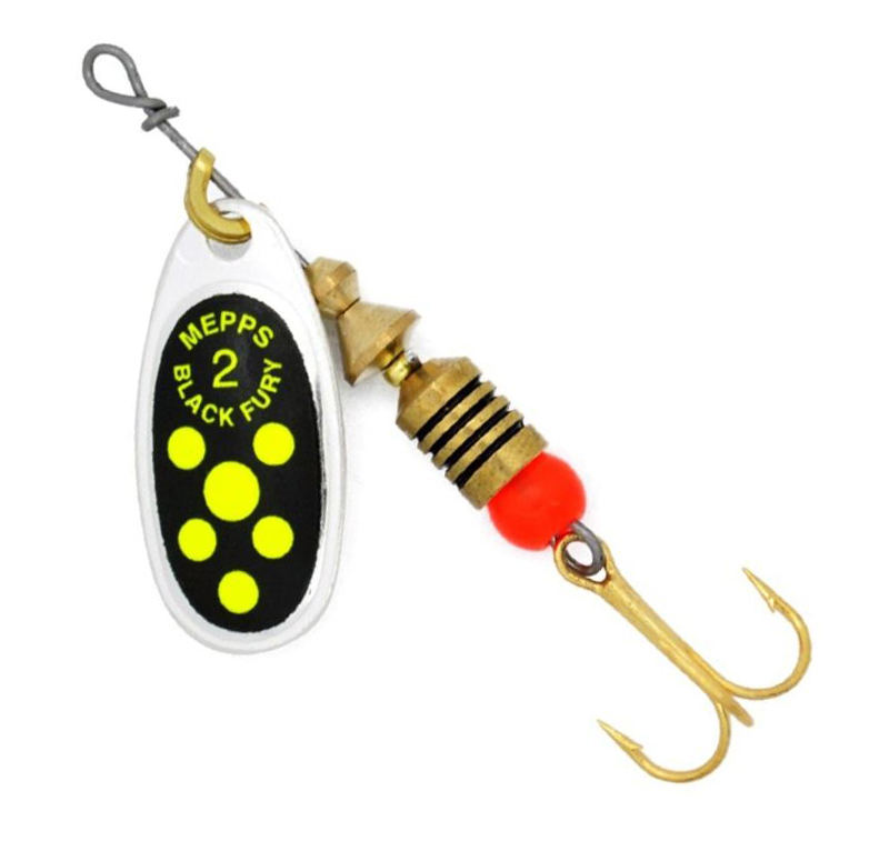 Блесна Mepps Black Fury CHART AG №2    - фото 1