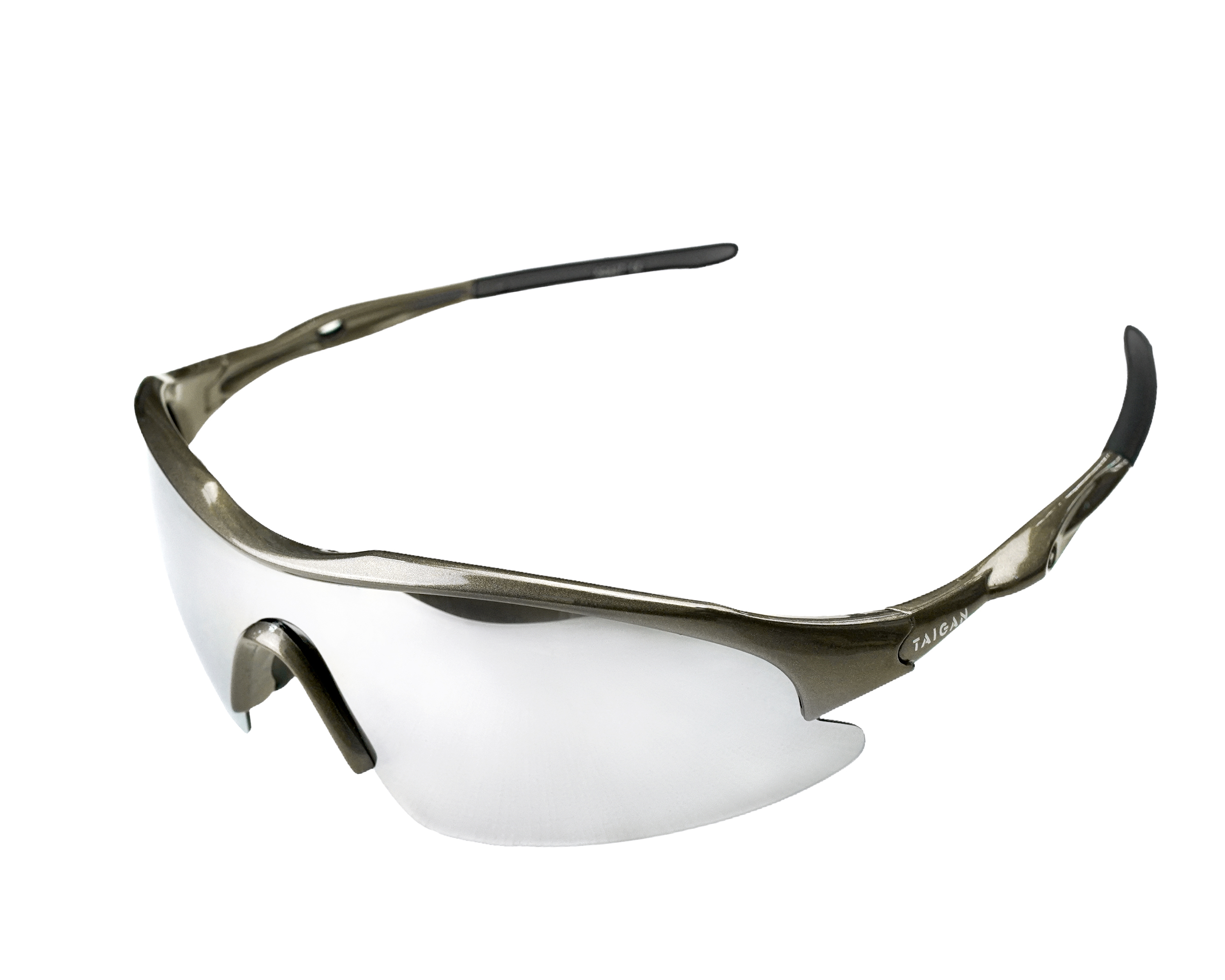 Очки Taigan XQ427 для охотника рыбака поляризац UV400 TR90 зеркальный коричневый - фото 1