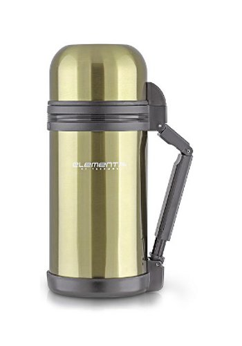 Термос Thermos Thermocafe by outdoor multipurpose flask 1.2л green  - фото 1