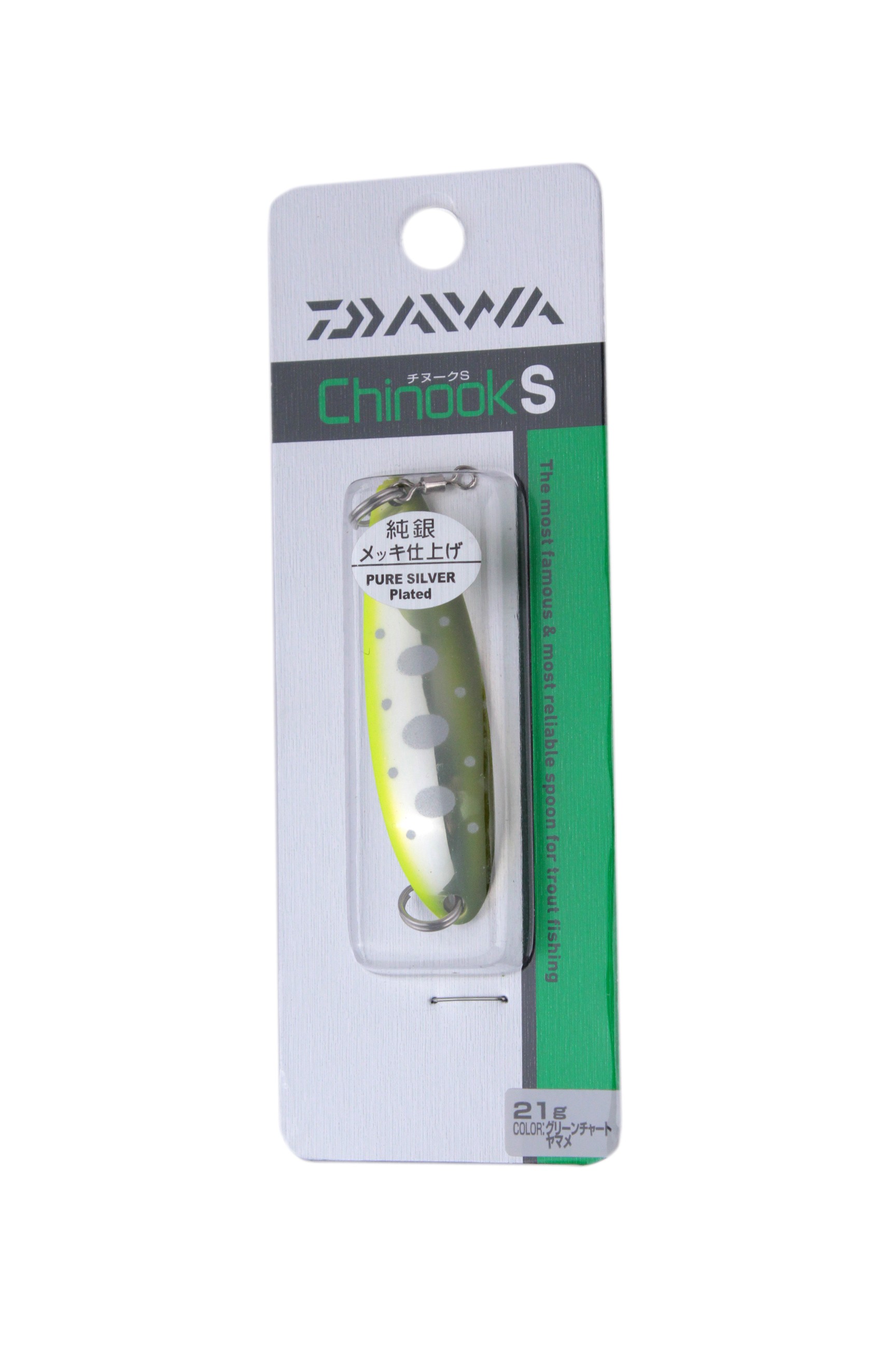 Блесна Daiwa Chinook S 21гр green chart yamame - фото 1