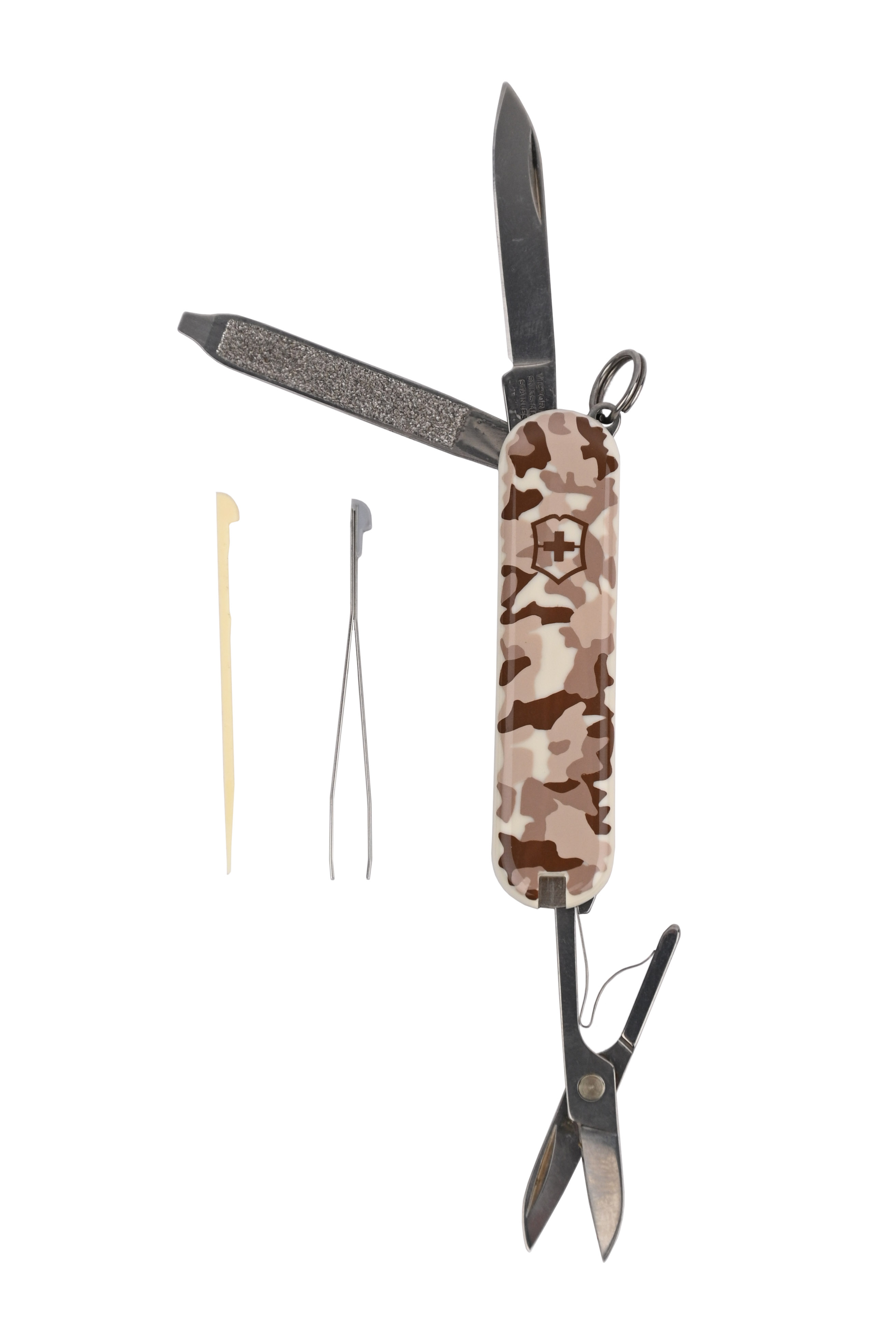 МП Нож перочинный Victorinox Classic 58мм 7 функций камуфляж пустыня - фото 1
