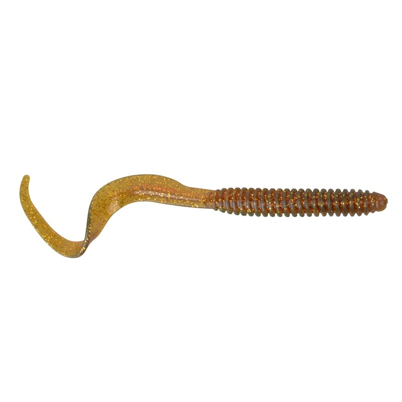 Приманка Savage Gear LB rib worm 90мм motor oil 10шт - фото 1
