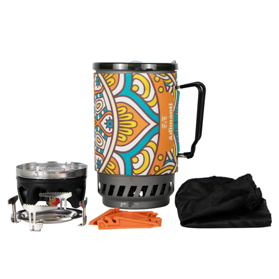 Система приготовления пищи Adimanti AD-10A 1400 мл цветной орнамент AD-10A - фото 1