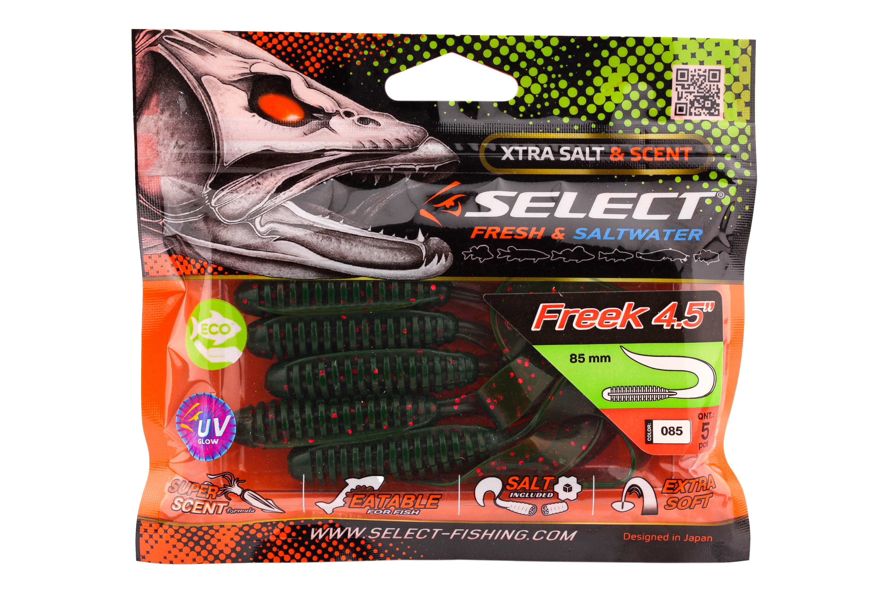 Приманка Select Freek 4.5" 085 уп 5шт - фото 1