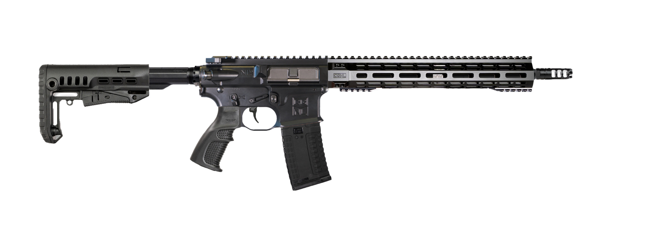 Карабин Adar 223 Rem NL15T Lightweight 14,5 Carbine 1/2-28 AR15/STANAG Tactic V3 - фото 1