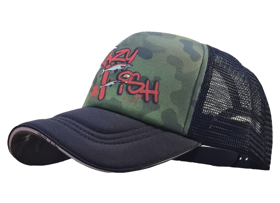 Кепка Crazy Fish Camo Original  - фото 1