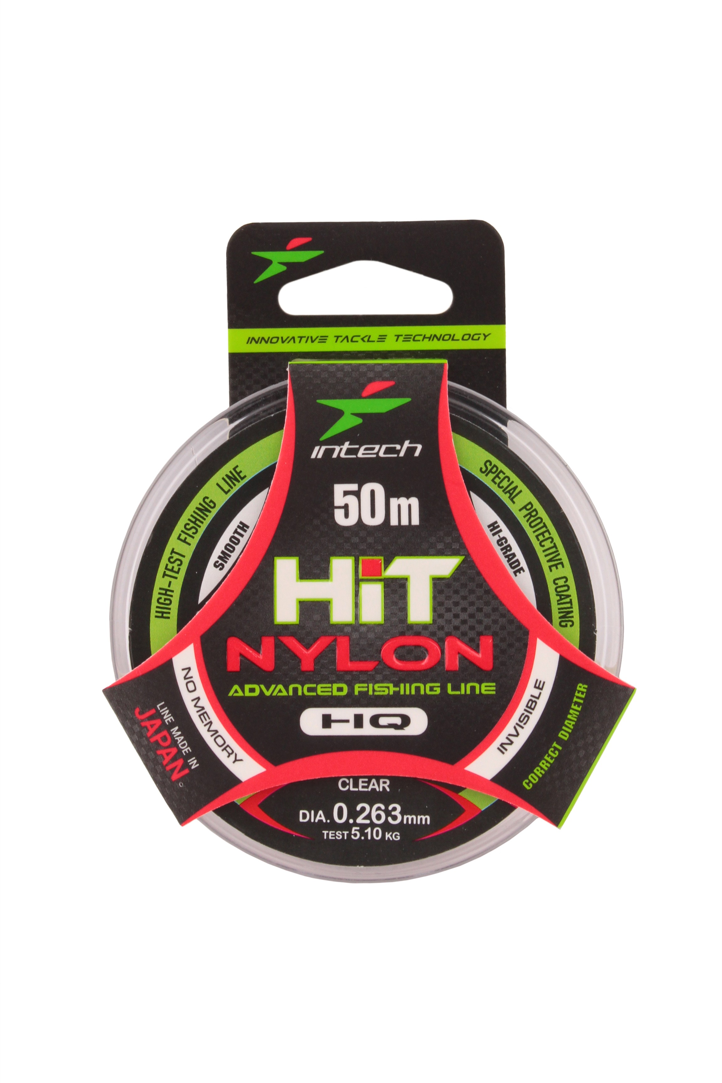 Леска Intech HIT Nylon 50м 0,263 5,1кг - фото 1