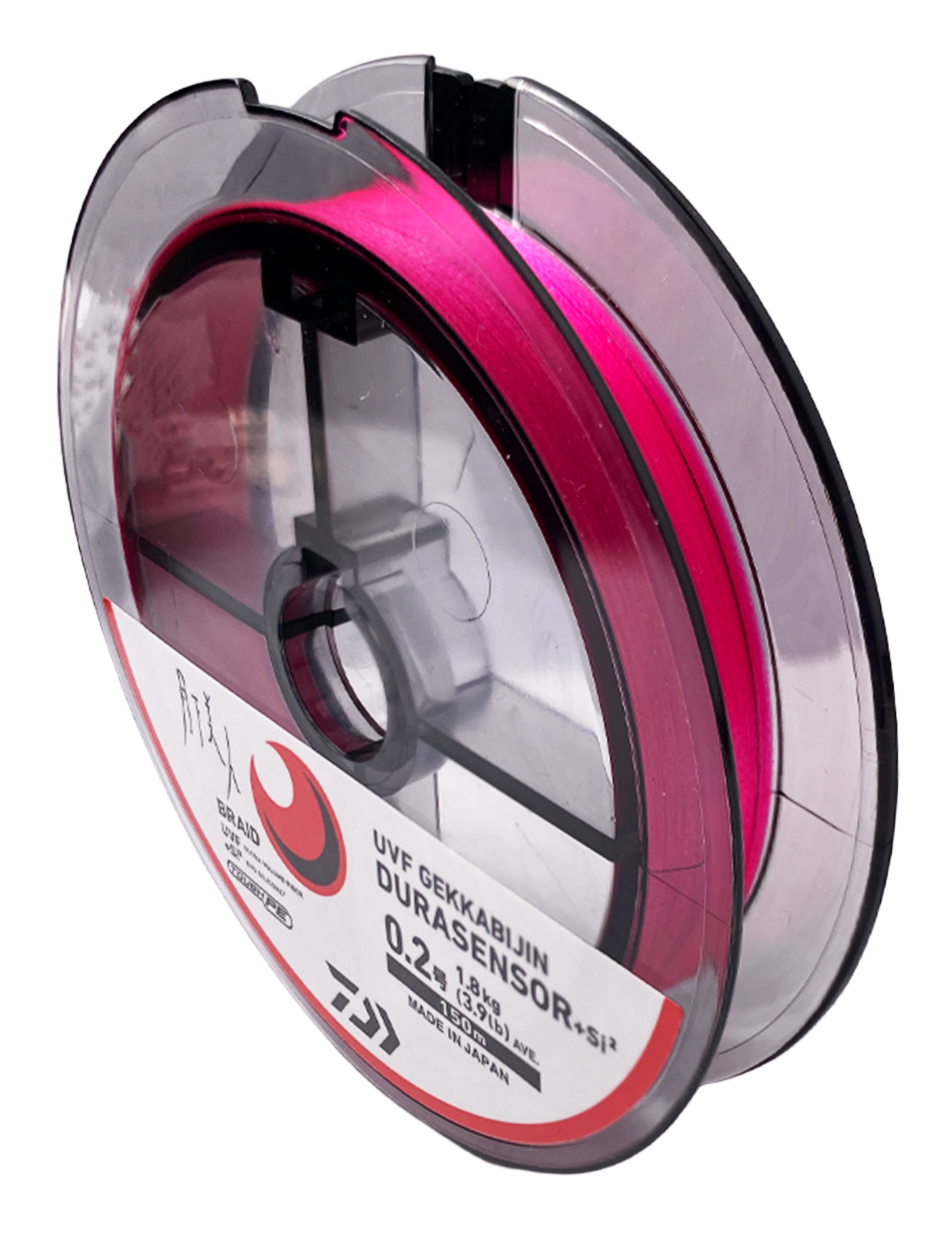 Шнур Daiwa UVF Gekkabijin Dura sensor +SI2 PE 0,2-150м Sakura pink - фото 1