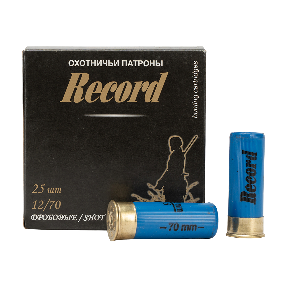Патрон 12х70 Рекорд 5 32гр био увеличенная осыпь - фото 1