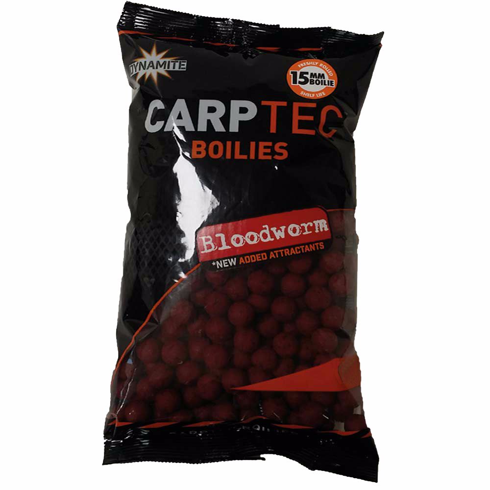 Бойлы Dynamite Baits Carp tec bloodworm S/L 15мм 2кг - фото 1