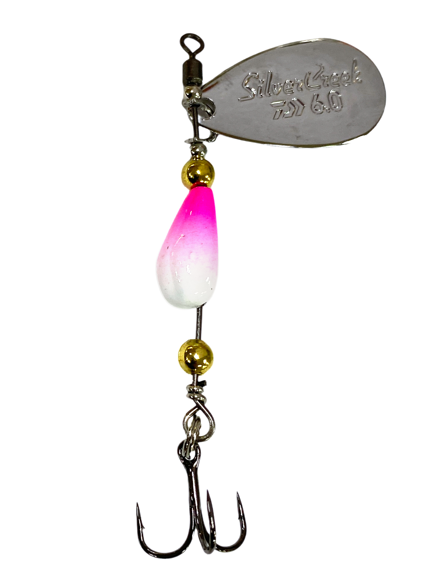 Блесна Daiwa Silver creek spinner 6гр peach - фото 1