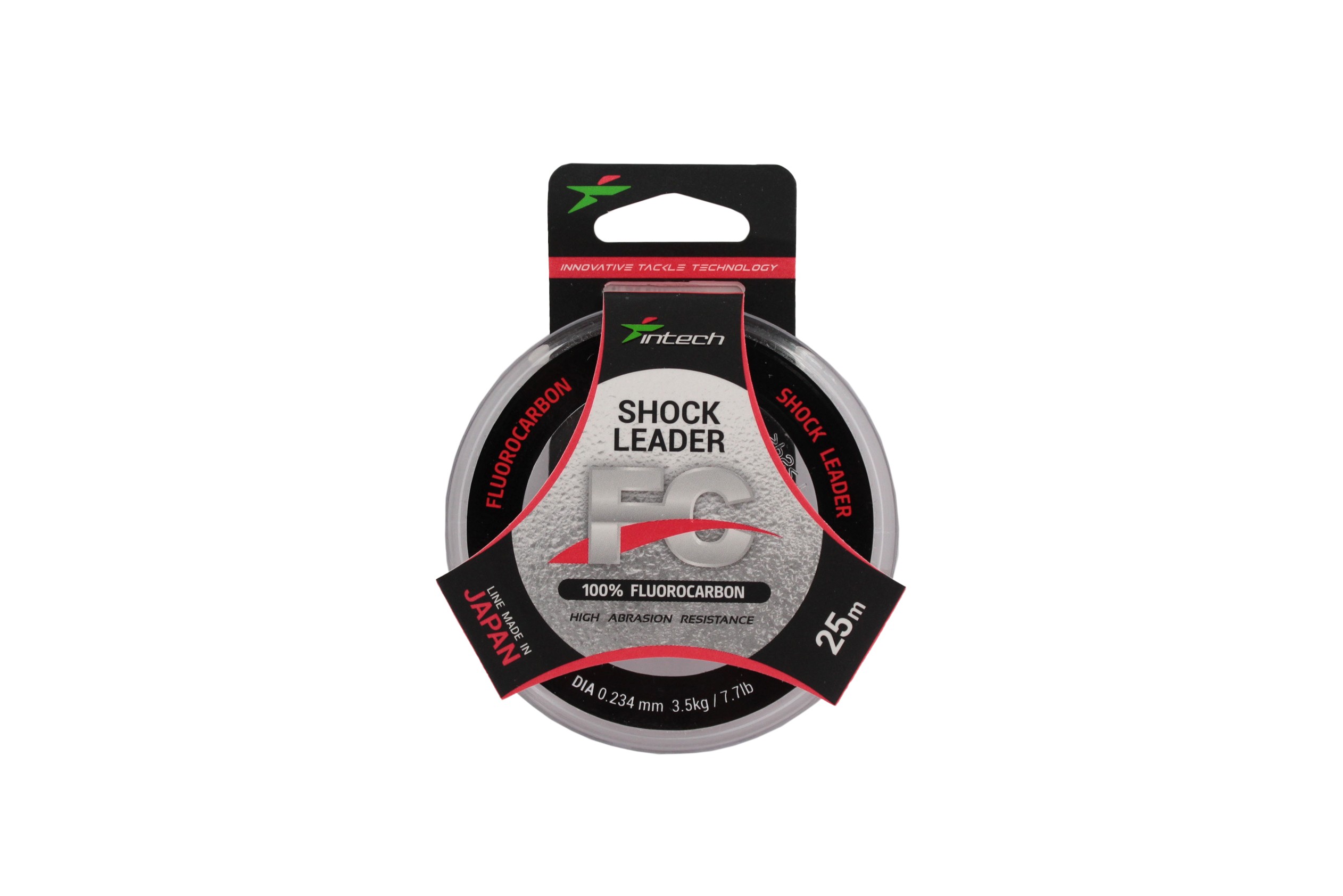 Леска Intech FC Shock Leader 25м 0.234мм 3,5кг 7.7lb - фото 1