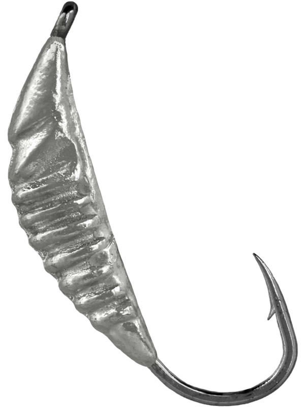 Мормышка Lumicom Малек вольф. 3,0мм никель 1/10 - фото 1