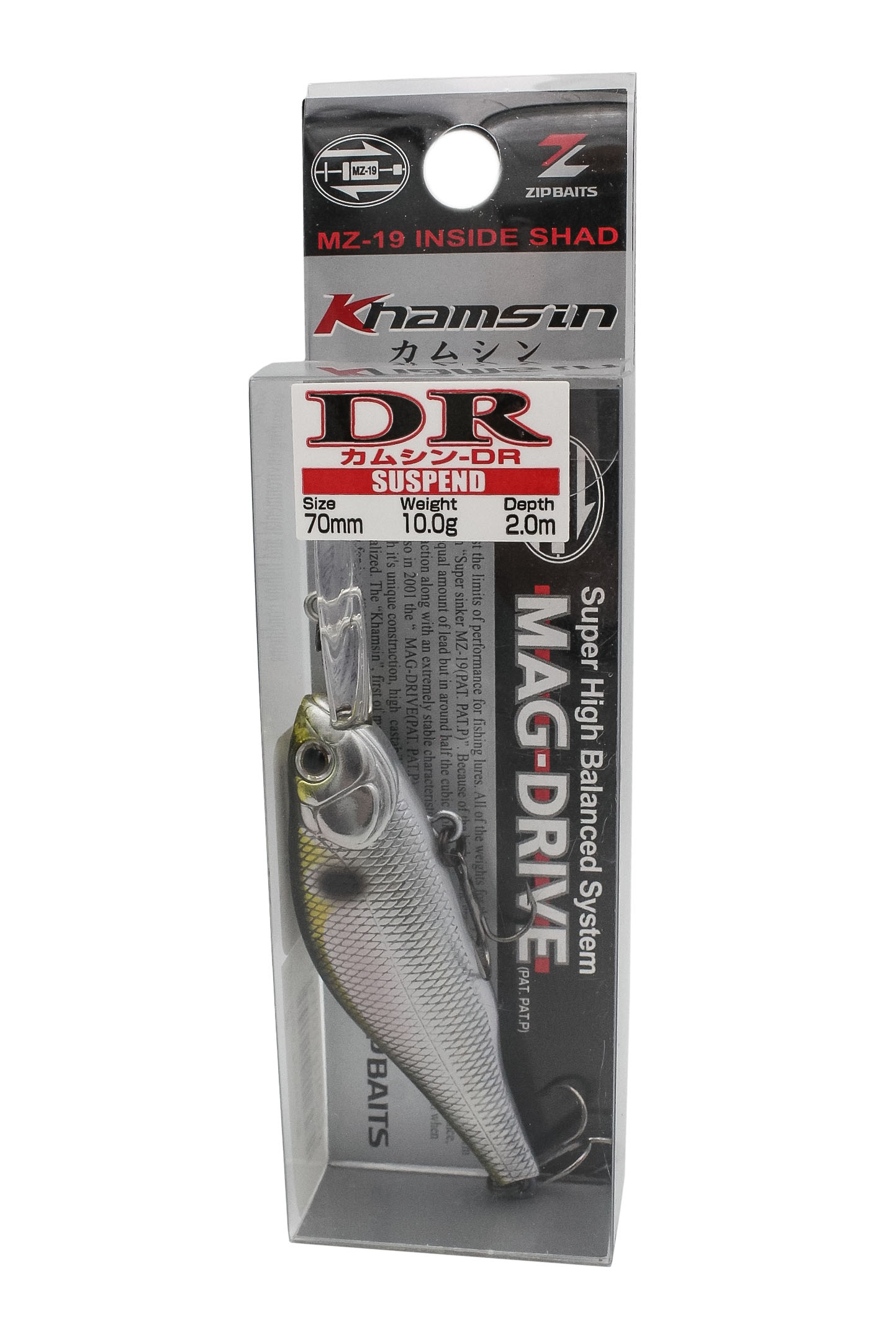 Воблер Zipbaits Khamsin jr DR 307R