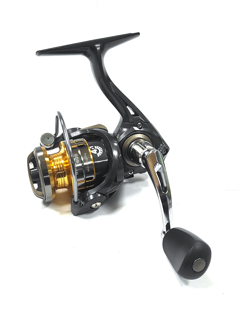 Катушка Hitfish Spirius 800 4+1BB Screw-in handle 5.2:1 162гр 3кг - фото 1