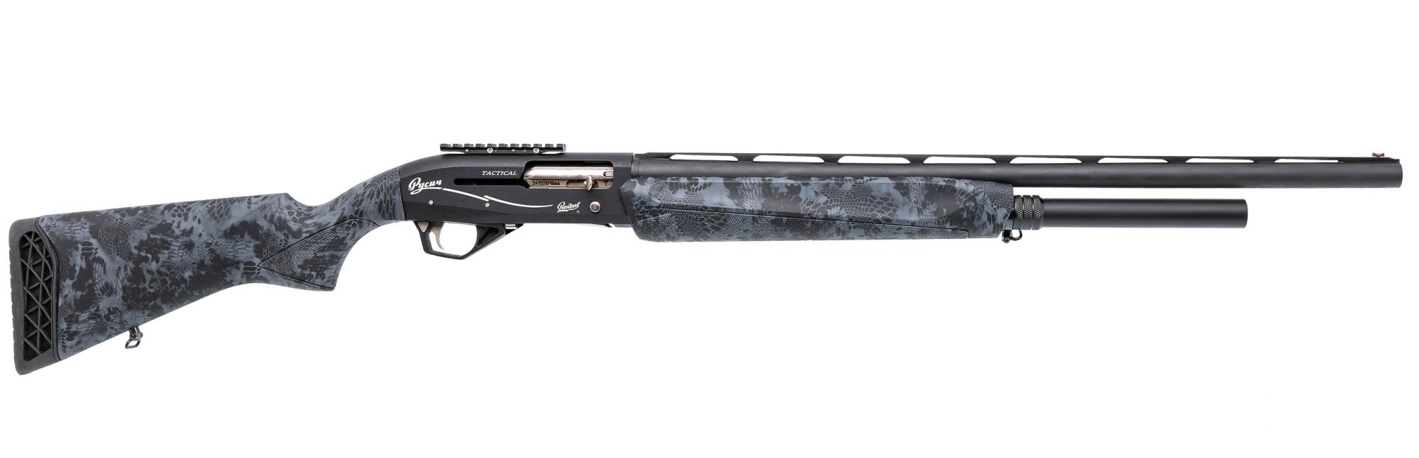 Ружье ИР Baikal МР 155 12х76 Русич Tactical плс камуфляж Криптек черный Soft Tou - фото 1