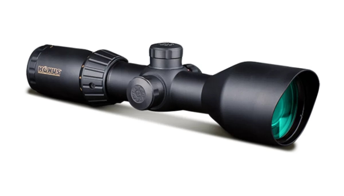 Прицел Konus pro T-30 3-12x44 30мм 550-ballistic красная/голубая 1/4 МОА - фото 1