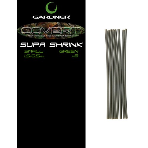 Трубка термоусадочная Gardner Covert supa shrink tube small green - фото 1