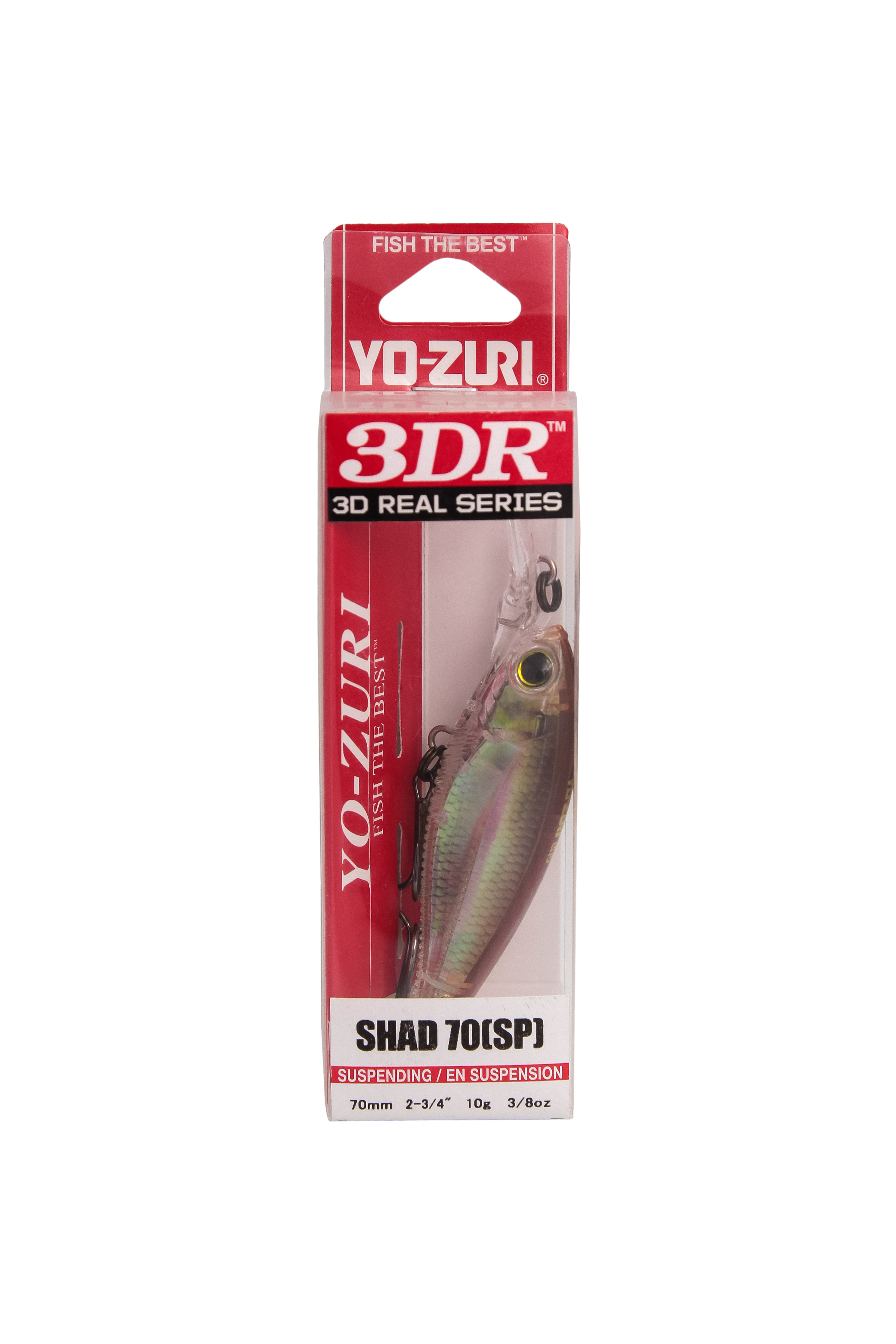 Воблер Yo-Zuri 3DR shad SP 70мм R1312 RSM - фото 1