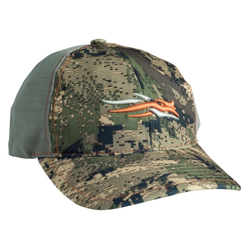 Бейсболка Sitka Stretch Fit Cap optifade ground forest  - фото 1