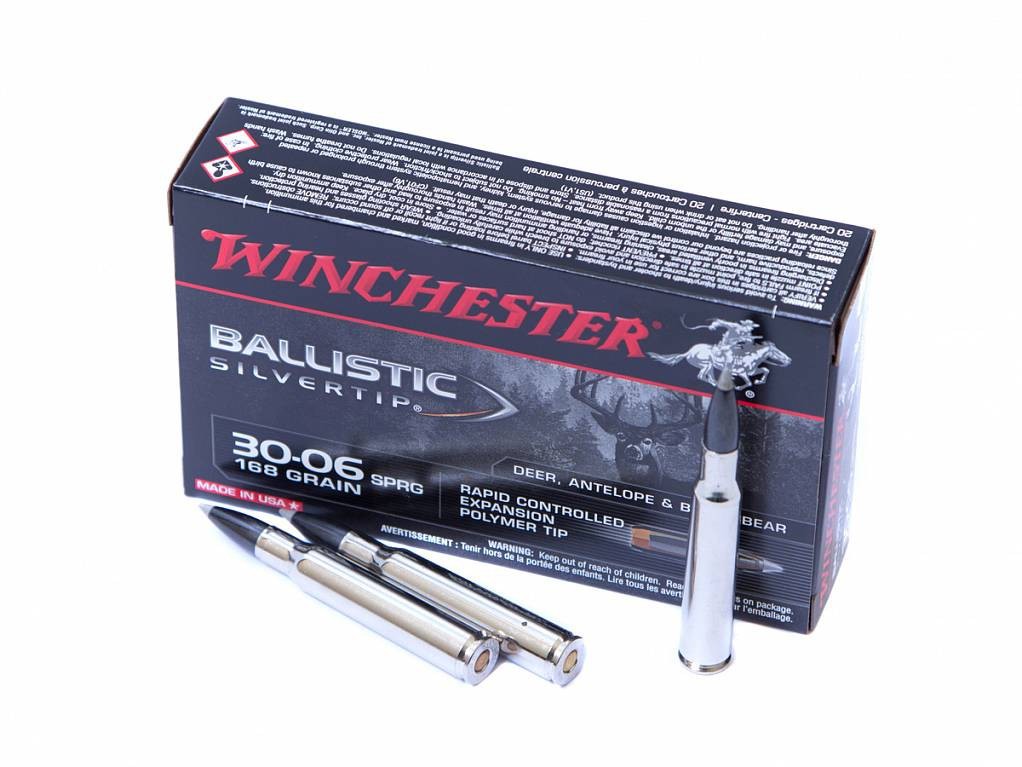 Патрон 30-06Sprg Winchester ballistic silvertip 10,7г