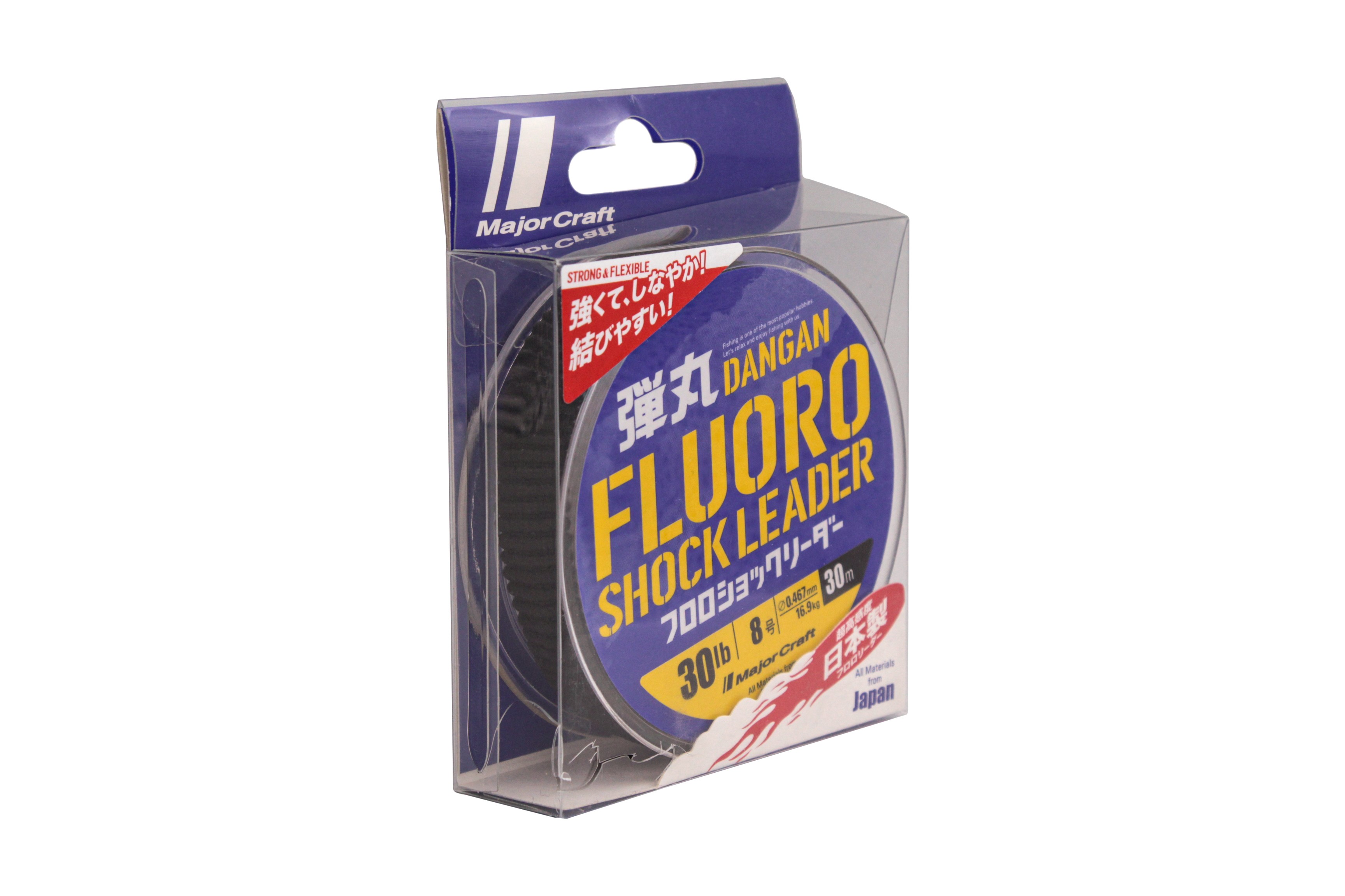 Леска Major Craft Fluorocarbon 30м DFL-0.467мм 30lb - фото 1