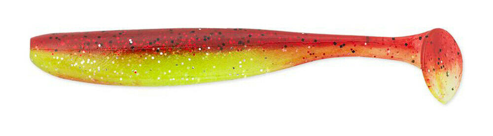 Приманка Keitech Easy Shiner 3,5"  Chartreuse Silver Red - фото 1