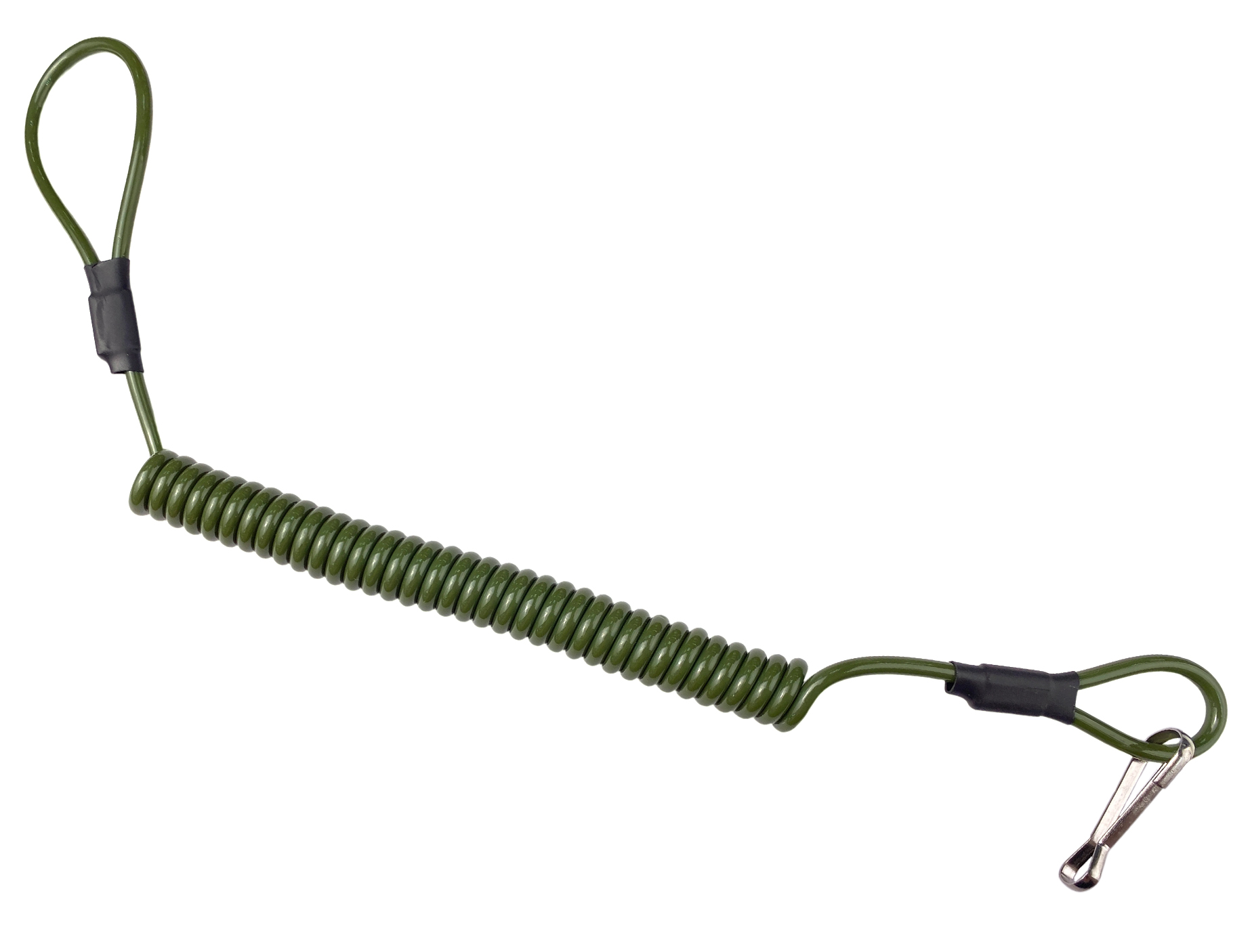 Ремешок страховочный витой с кевларовой нитью зеленый - фото 1
