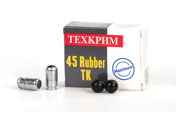 МП Патрон травматический Техкрим 45Rubber ТК Maximum - фото 1