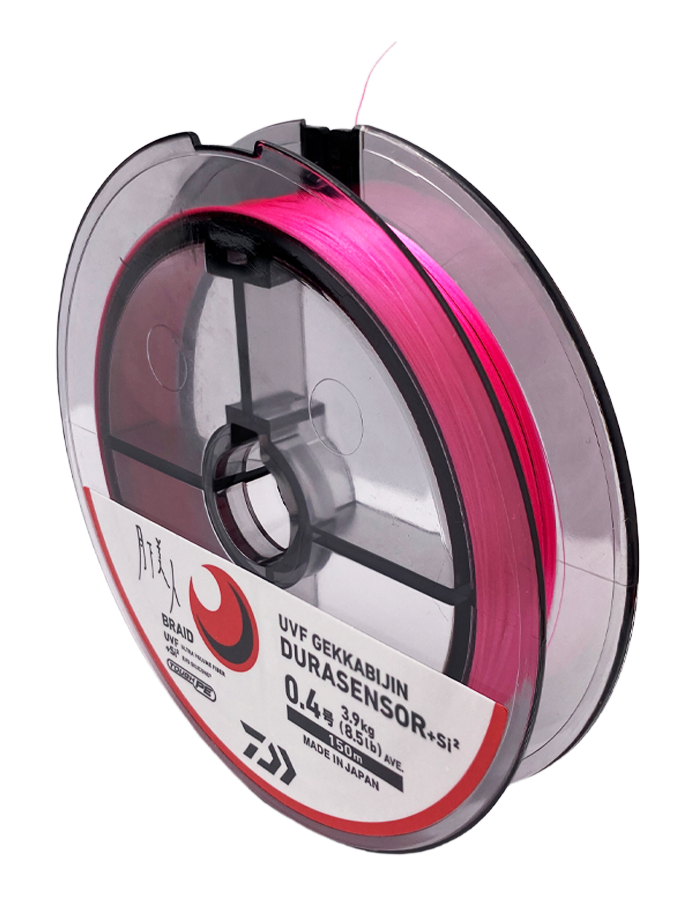 Шнур Daiwa UVF Gekkabijin Dura sensor +SI2 PE 0,4-150м Sakura pink - фото 1