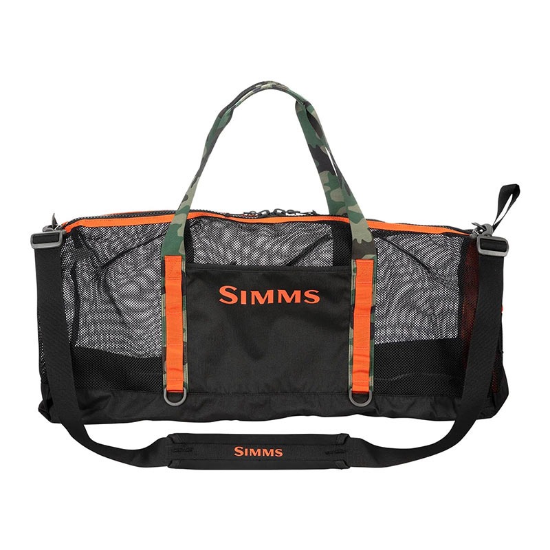 Сумка Simms Challenger Mesh Duffel Black 60L - фото 1