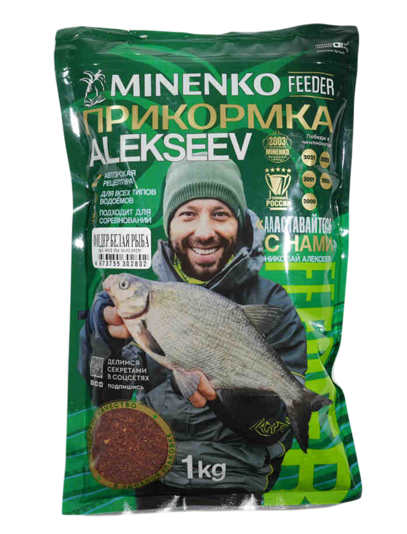 Прикормка MINENKO Feeder Alekseev Белая рыба Com - фото 1