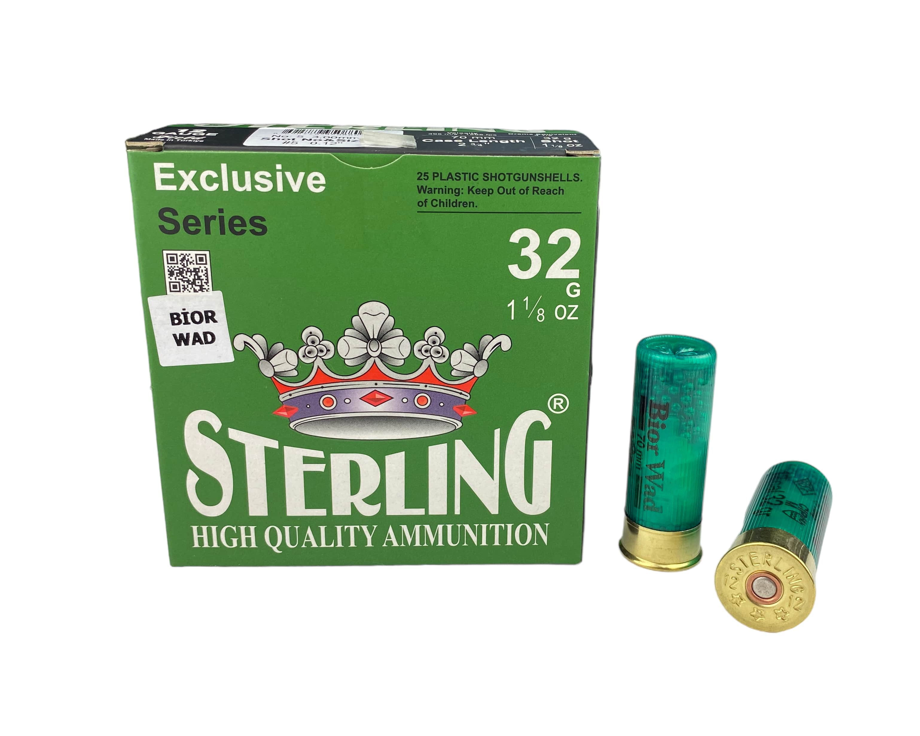 МП Патрон 12х70 Sterling 7 32г био - фото 1