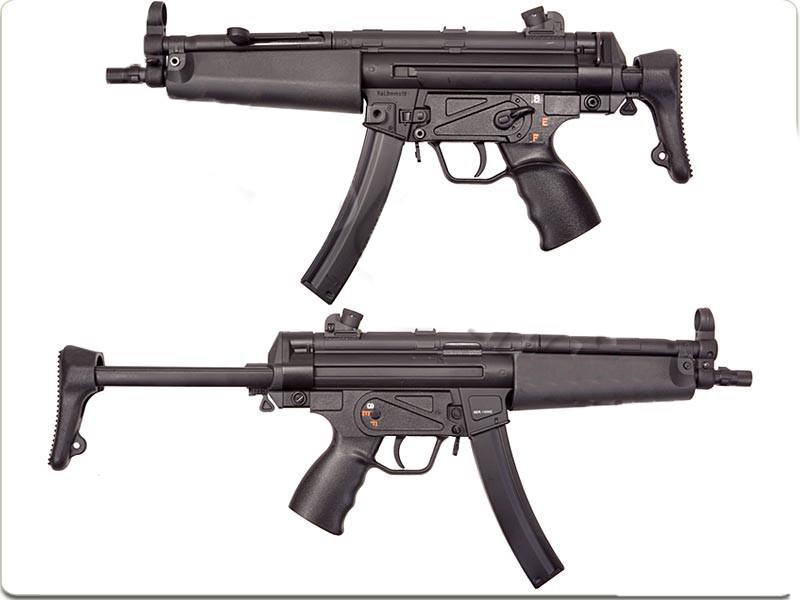 Автомат Classic Army CA MP5 A5 Navy B&T AEG черный 